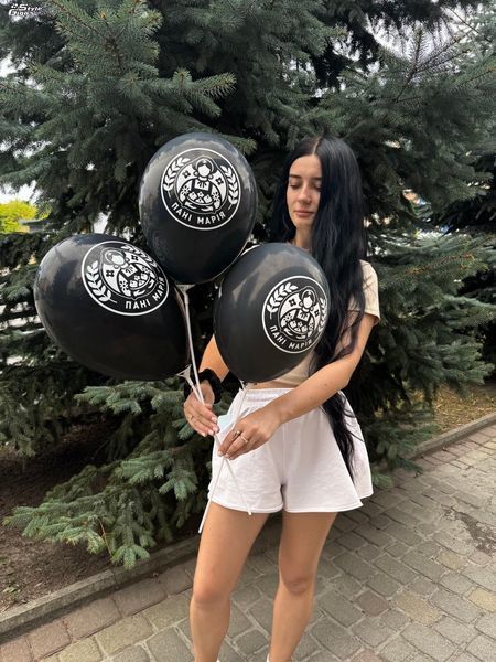 Повітряні кульки з логотипом 100 шт Повітряні кульки з логотипом фото