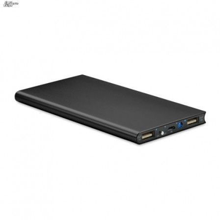 Павербанк брендований POWERFLAT8, 8000 mAh, алюміній Павербанк брендований POWERFLAT8, 8000 mAh, алюміній фото