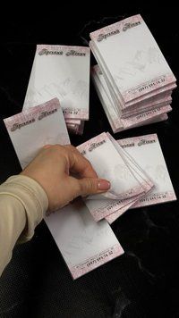 Брендовані відривні блоки для записів / нотатки 10 шт А5 (20 на 15 см) Брендовані відривні блоки для записів / нотатки  фото