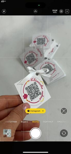 Бірки з отвором 5х5 см /паперові/ 100 шт квадратні Бірки з отвором 5х5 см /паперові фото